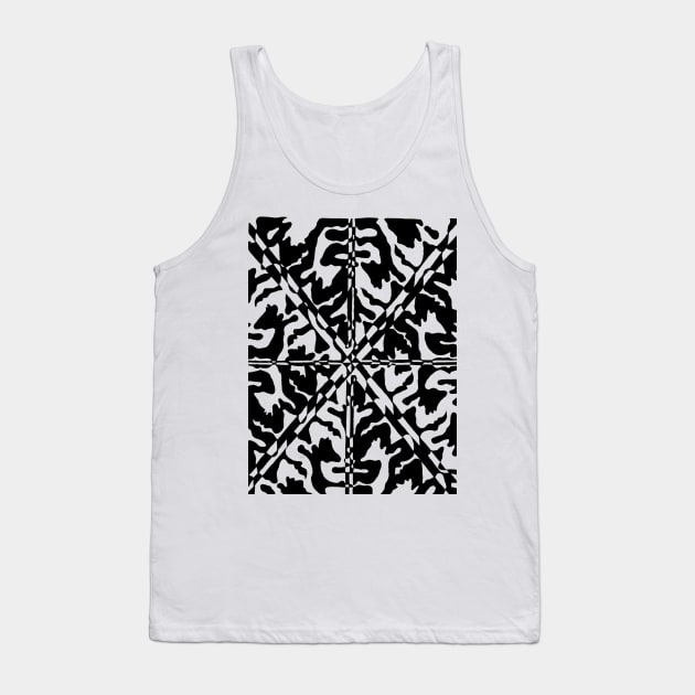 Rorschach Test Tank Top by JUST BUDDY